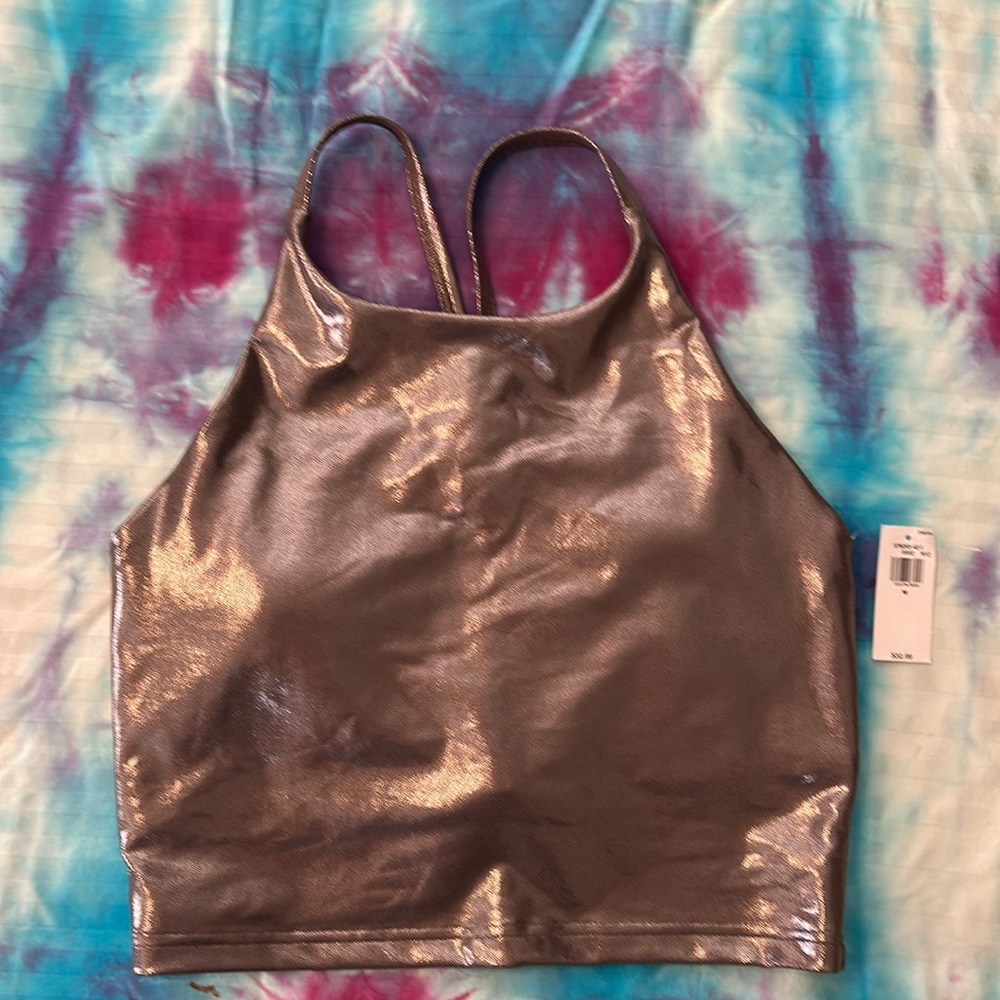 Old Navy Active Women’s Powersoft Fitted Tank Top Built In SportsBra M